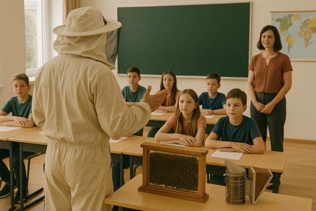 Edukacija apie bitininkystę klasei 3